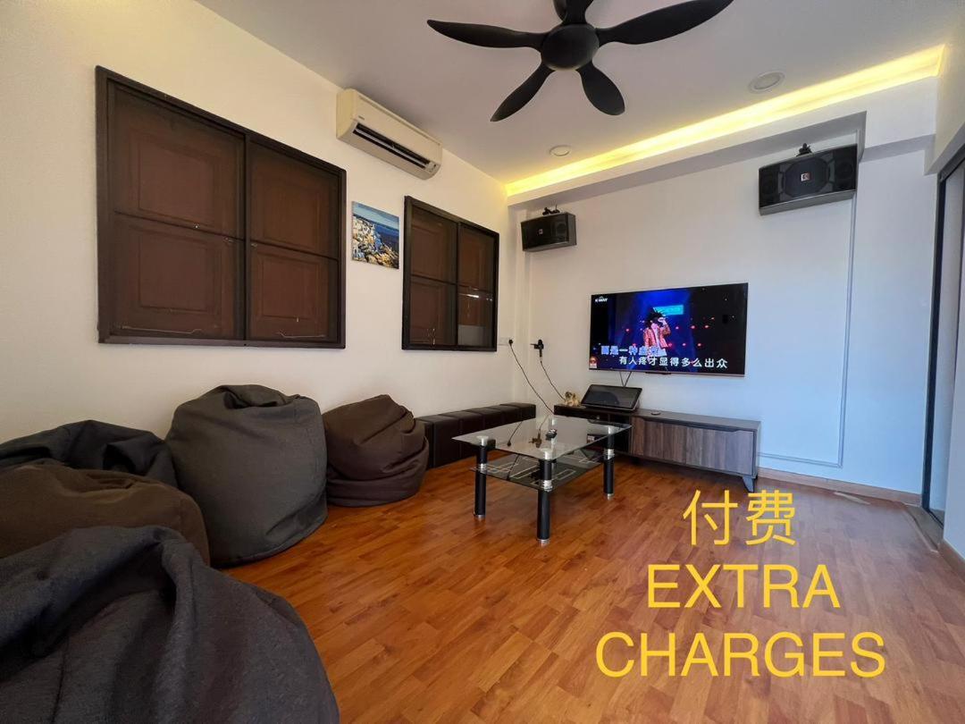 New! 1Min To Jonkerstreet Melaka Loft 4Br 11 Pax别墅 外观 照片